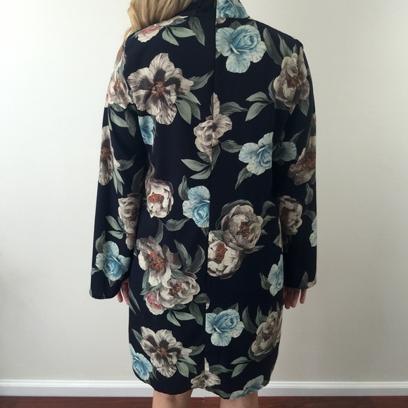 Blue floral dress - Picture 2 of 2