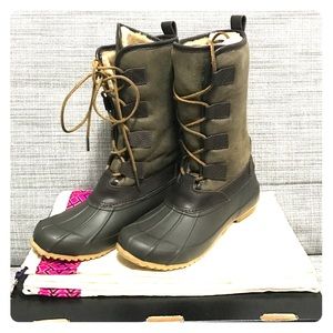 Tory Burch - 7 - Agryll lace-up cold weather boot