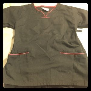 Black scrubs