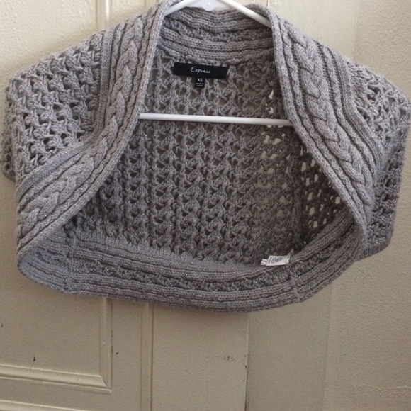 Express shimmer shawl