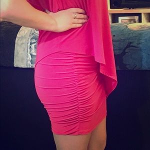 Never worn, bright pink cocktail dress!