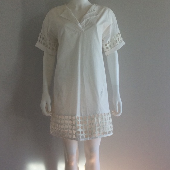 Zara 100% Cotton Shift Dress - Picture 1 of 4