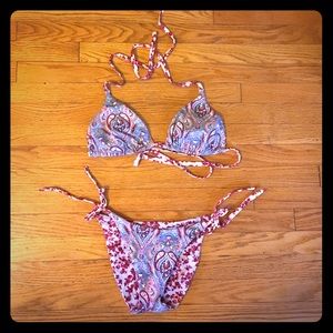 Nordstrom reversible bikini-very well made