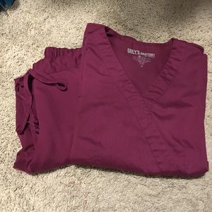 Grey's Anatomy Scrubs Set