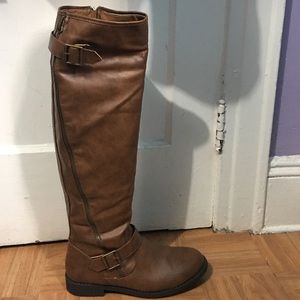 Just fab knee high riding boots