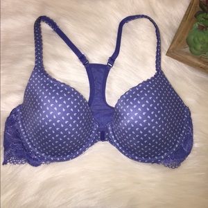Printed Victoria Secret Racer-back Bra