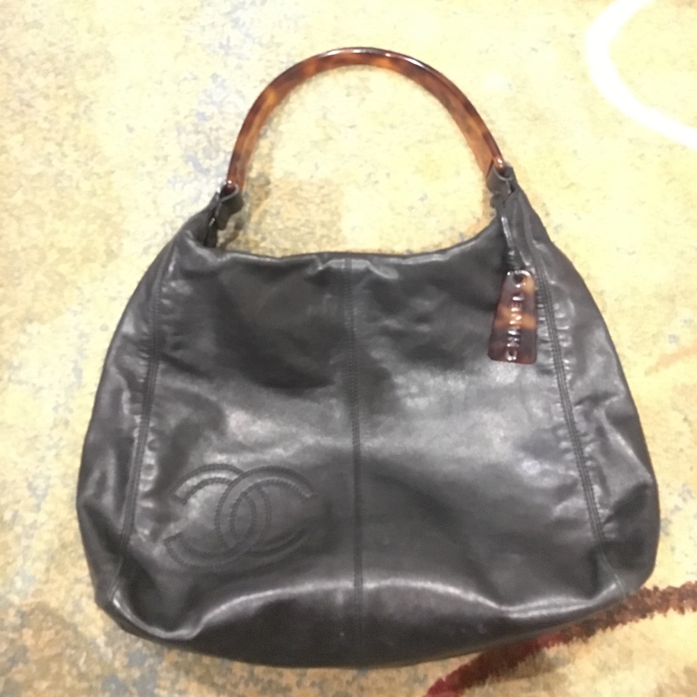 Authentic Chanel leather handbag