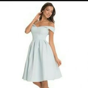 1 hr sale FINAL RED.ASOS baby blue dress