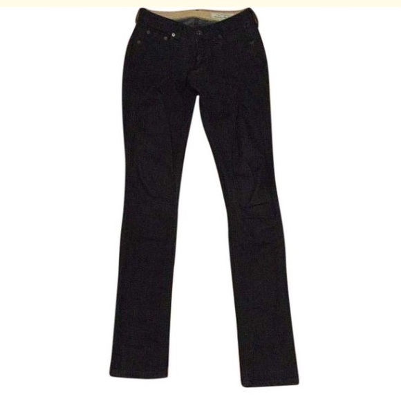 Rag & Bone Dark gray/faded black jeans