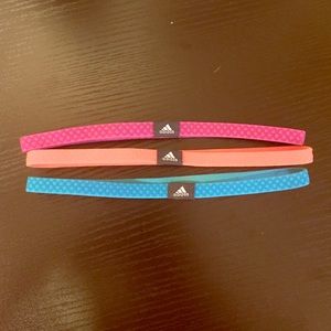 Adidas Athletic Headbands 3pc