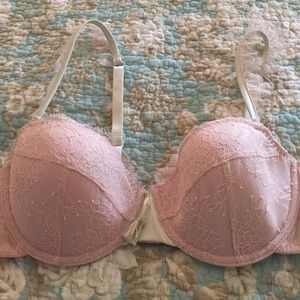 Beautiful Heidi Klum bra! Light green and pink, 🍑
