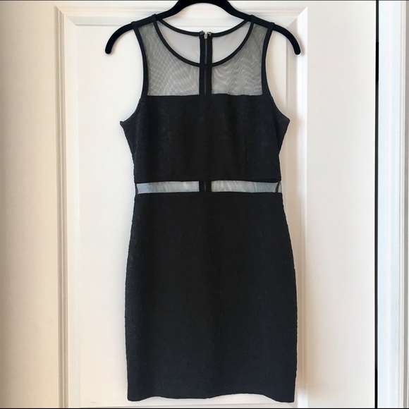 Sheer Mesh Minidress
