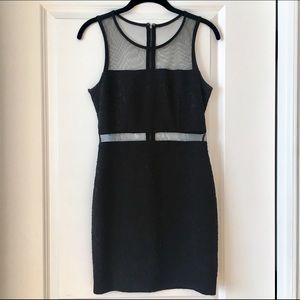 Sheer Mesh Minidress