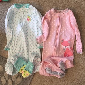 Carters cotton pajamas