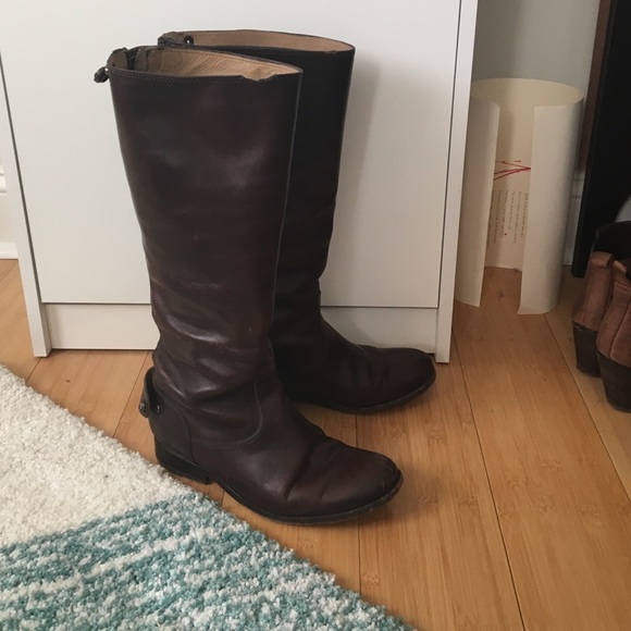 Frye Melissa Button Back Boots