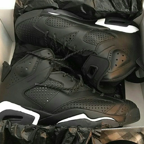 Jordan black cat 6