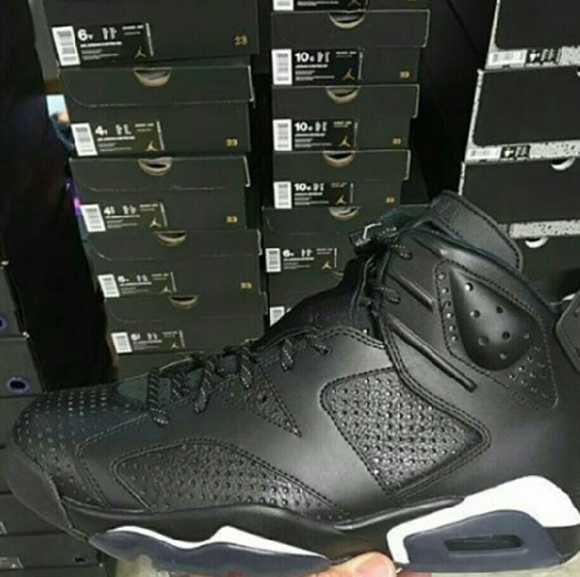 Jordan black cat 6