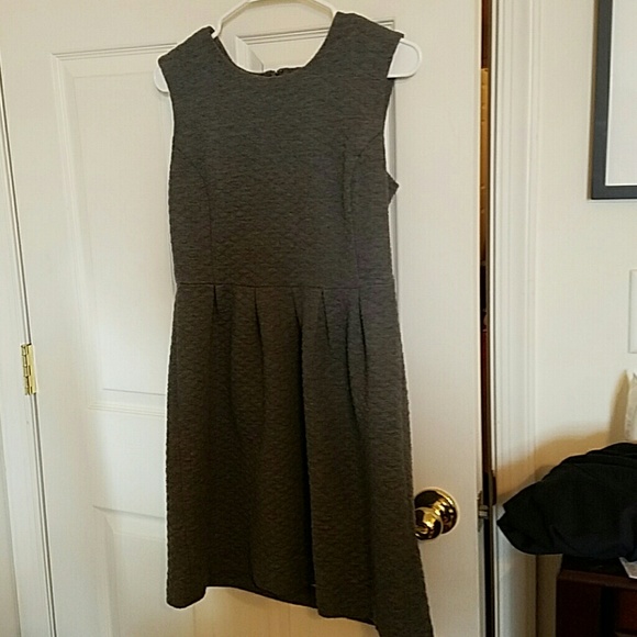 Loft grey knit dress
