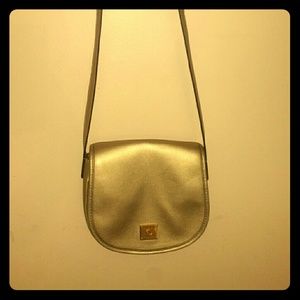 Ralph Lauren Gold Leather crossbody bag