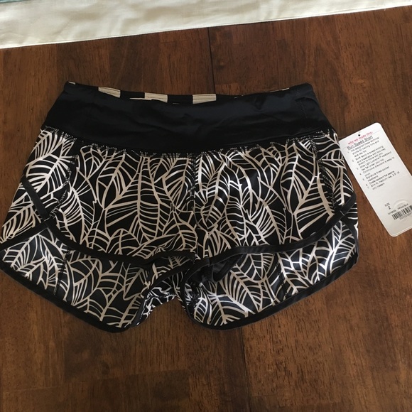 Lululemon speed shorts