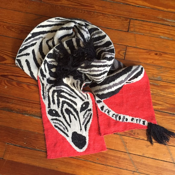 Zebra scarf
