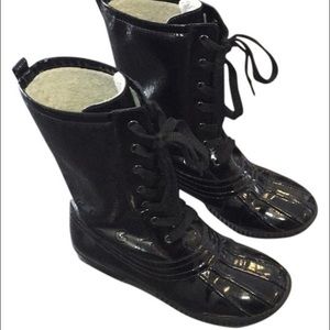 Marc by Marc Jacobs black rain boots