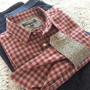 Soft Wash Slim Fit Gingham Button Down