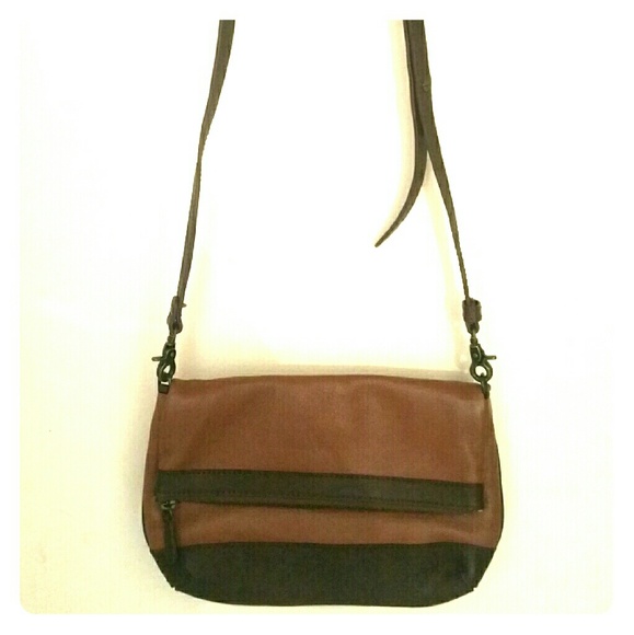 LL Bean Leather Cross body Bag