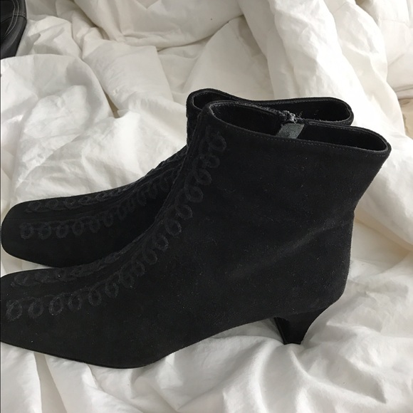Salvatore Ferragamo suede bootie