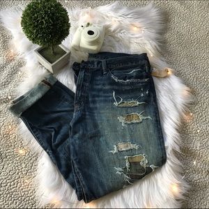❌SOLD❌ Ralph Lauren Destroyed Denim