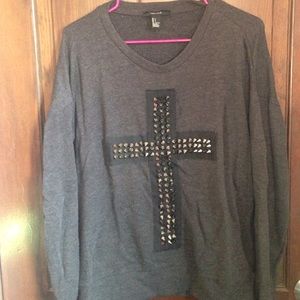 Studded sweatshirt