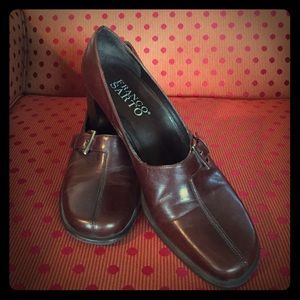 Franco Sarto Heeled Loafers Size 9