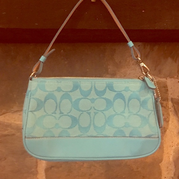 Blue Coach Purse