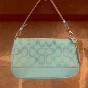 Blue Coach Purse