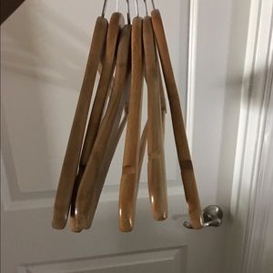 Wooden hangers