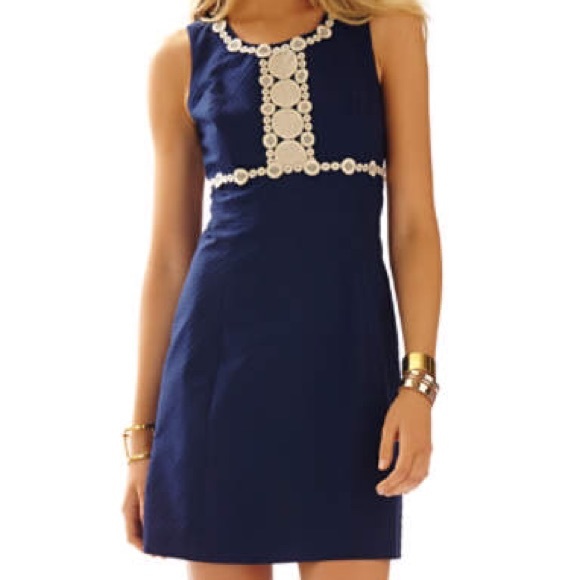 NWT Lilly Pulitzer Rosie Shift -- True navy!!