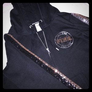 Victoria's Secret sequined hoodie