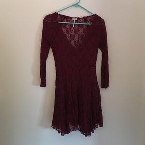 Free People intimates fit and flare dress