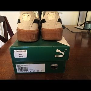 Puma suede platform core