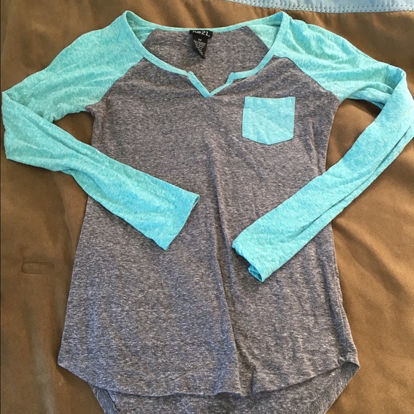 Rue 21 Cut Neck Long Sleeve