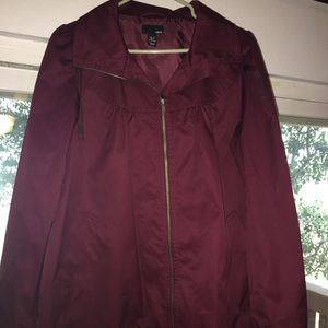 Burgundy Jacket