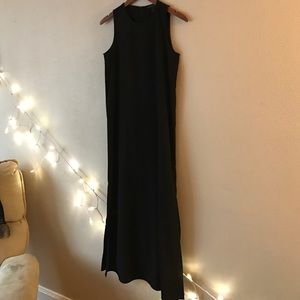 Silk J. Crew long dress
