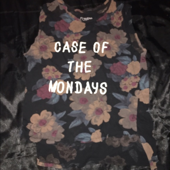 "case of the mondays" cut off t-shirt