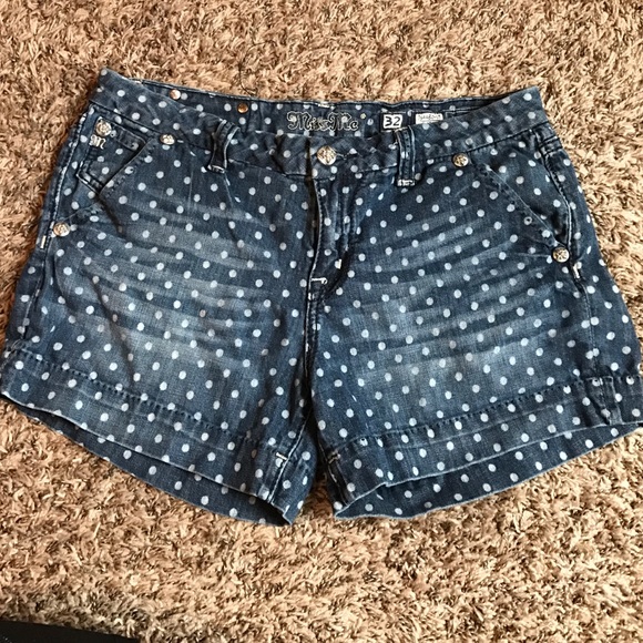 Miss Me Polka Dotted Shorts