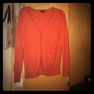Orange Gap Button up Cardigan