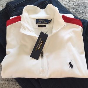 Polo Colorblock Pima Pullover