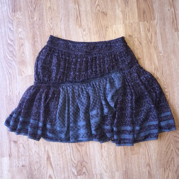 Brand New Free People Bohemian Mini Skirt