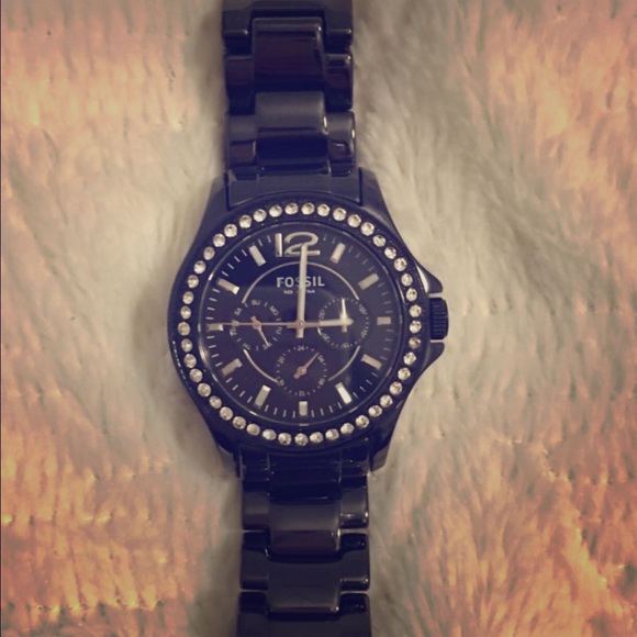Black Fossil Women's Watch