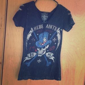 Rebel Saints "bling" shirt