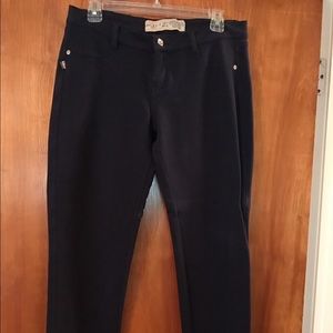 Navy thick jeggings